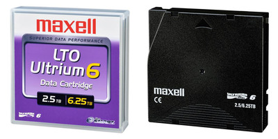 Maxell Announces Availability of LTO Ultrium 6 Data Cartridge With Expanded Storage Capacity to 6.25 TB