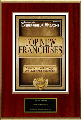 Live 2 B Healthy Senior Fitness Selected For "Top New Franchises"