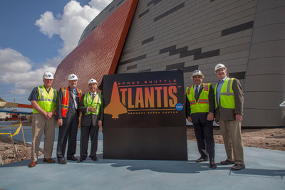 Kennedy Space Center Visitor Complex Unveils Name, Logo and Opening Date for New $100 Million Home for Space Shuttle Atlantis