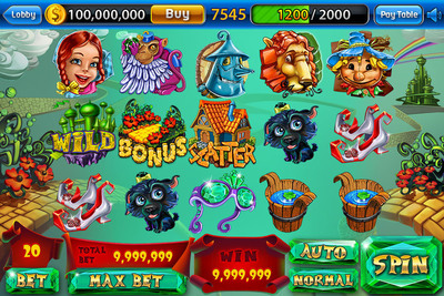 Get "Back to Oz" with Slots Craze