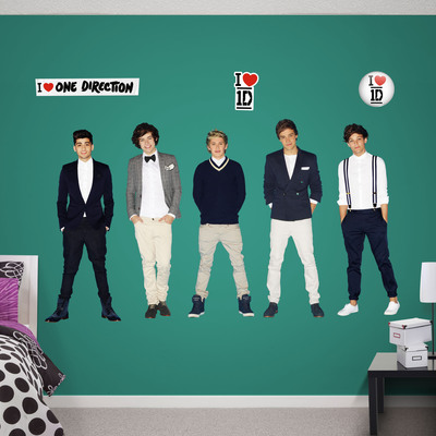 Chart-topping Mega-Selling Group One Direction Become Fathead Wall Graphics