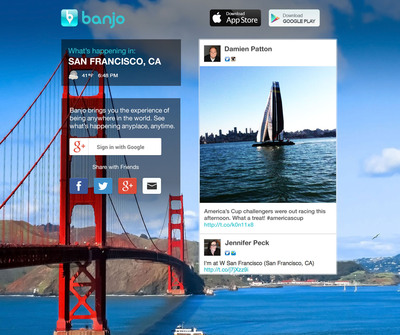 Google Chooses Banjo App to Unveil Google+ Integration
