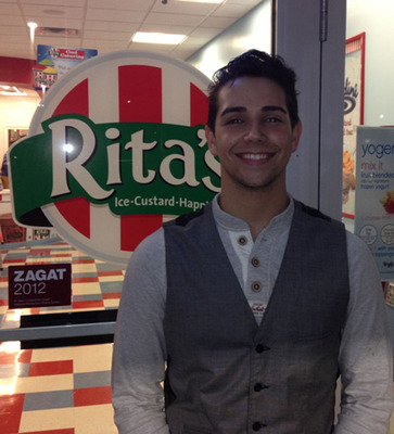 Rita's Italian Ice Supports American Idol Hopeful Lazaro Arbos