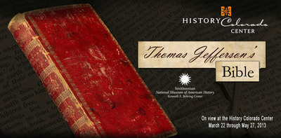 Thomas Jefferson's Bible Coming to Denver