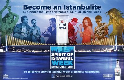 Yeni Raki Carries "The Spirit of Istanbul" to Europe
