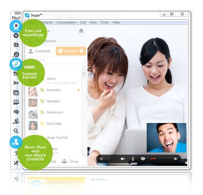 Messenger Plus! Supports Skype-Messenger Integration