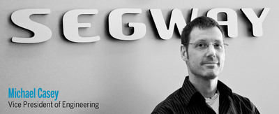 Segway Names Michael Casey Vice President Of Engineering