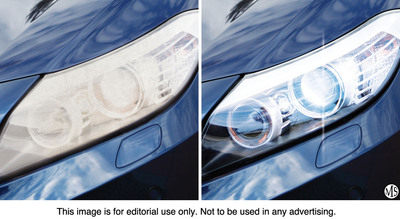 Cloudy headlamps a significant safety concern