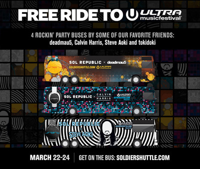 SOL REPUBLIC Once Again Brings You The SOLdier Shuttle To Ultra Music Festival