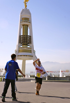 Turkmen Elite Runners Win U.S. Embassy Ashgabat Run