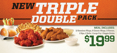 Basketball Fans Score Big with Wingstop Triple Double Pack