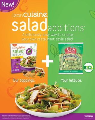 For Salad Lovers, LEAN CUISINE® And FRESH EXPRESS® Are A Perfect Pair