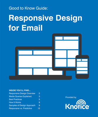 New Guide Provides Marketers with Tips and Resources to Tackle Responsive Email Design