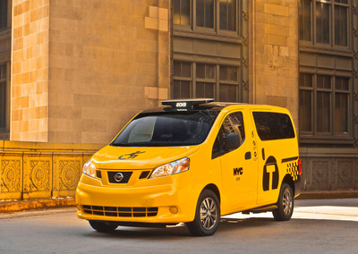 Nissan Debuts 2014 Pathfinder Hybrid, NV200 Mobility Taxi at New York International Auto Show