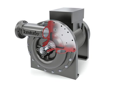 The Future is Oil-free in Compressed Air Business: Tamturbo Introduces a Next-generation Oil-free Air Turbo Compressor at ComVac 2013 in Hannover
