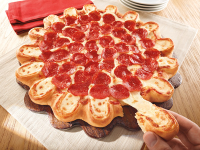 It's Here! Pizza Hut® Launches Crazy Cheesy Crust Pizza And Proves That Sometimes It's Ok To Go A Little Crazy