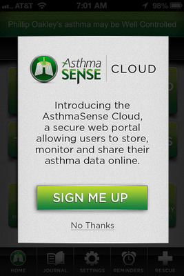 AsthmaSense Cloud Launches With New Features To Better Monitor Asthma
