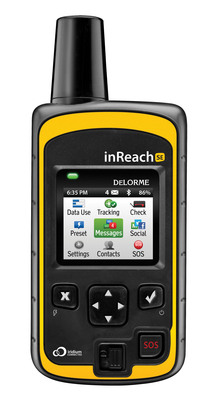 DeLorme Launches Next Generation of its Award-Winning inReach Satellite Communicator with GPS - Essential Gear for Outdoor Enthusiasts, Hunters, Boaters, Recreational Aviators, and Global Travelers