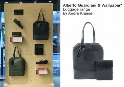 Alberto Guardiani and Wallpaper* Launch New Luggage Range for Milan Design Week