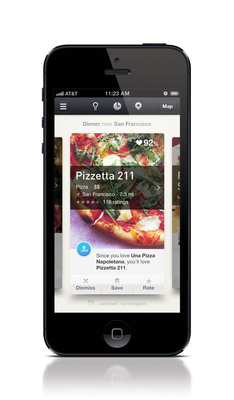 Ness 2.0 for iPhone &amp; iPod touch Debuts a Beautiful, New Interface that Instantly Recommends Restaurants for You, Not the Crowd