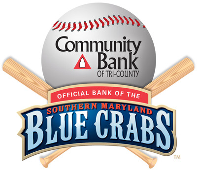 Community Bank of Tri-County Named Official Bank Of The Southern Maryland Blue Crabs