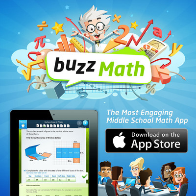 BuzzMath launches in App Store - a refreshingly high-quality math practice app for middle school