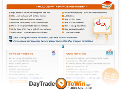 DayTradeToWin.com Launches New Educational Platform for Exact Strategic Training to Equip Traders with Know-How for Playing the Market