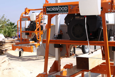 Portable Sawmills Leader Norwood Sawmills Introduces a Higher Capacity Personal Bandsaw Mill