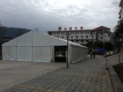 UBM plc and UBM Sinoexpo Donate Two Large Tents in Support of Ya'an Earthquake Relief in China
