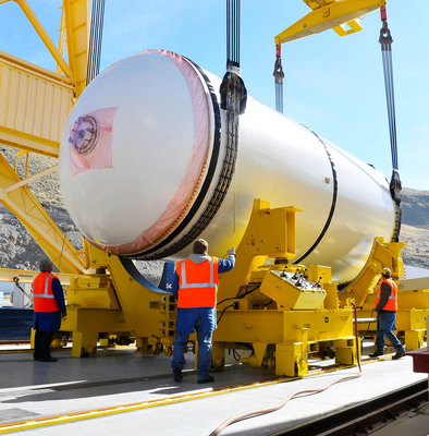 ATK Solid Rocket Boosters Complete Major Space Launch System Program Milestone