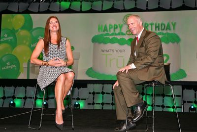 Brooke Shields Surprising Special Guest at Morinda Corporate Event in Hawaii