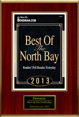 Florencia® Selected For "Best Of The North Bay"