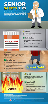 New Infographic Shows Surprising Senior Safety Risks and Tips for Staying Safe
