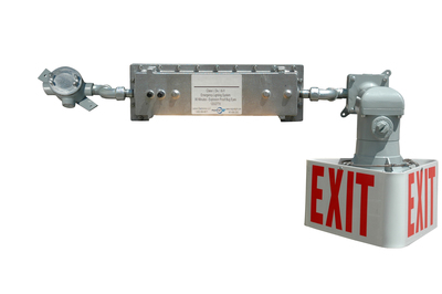 Larson Electronics Releases Emergency Backup Equipped Explosion Proof LED Exit Sign