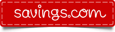 Savings.com logo.