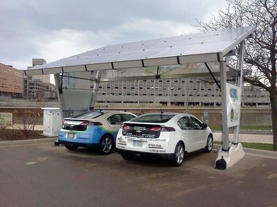 First Municipality-owned Solar Powered EV Charging Station in the USA