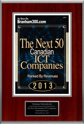 Virtutone Networks Inc Selected For "The Next 50 Canadian ICT Companies"