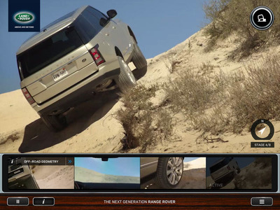 Land Rover Releases First Ever Exploration Driving App For All-New Range Rover