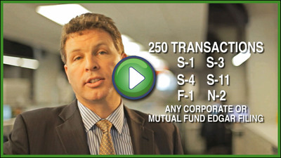 Vintage Filings Celebrates 10th Anniversary with Video Showcasing SEC Transaction Services for IPO and M&amp;A Drafting Sessions