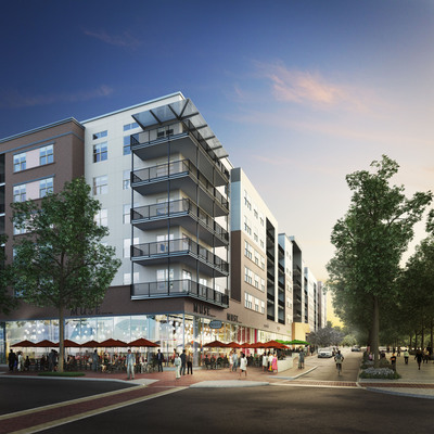 Peterson Companies and The Bozzuto Group break ground on National Harbor's first apartment development