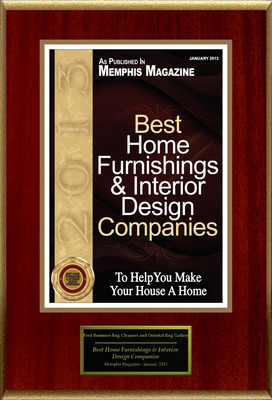 Fred Remmers Rug Cleaners and Oriental Rug Gallery Selected For "Best Home Furnishings &amp; Interior Design Companies"