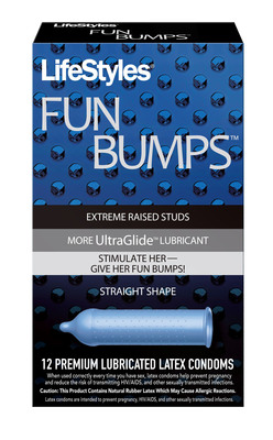 LifeStyles® Newest Condom Creates Ultimate Stimulation With 25% Larger Studs