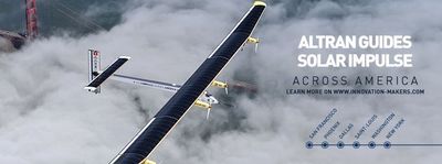 Altran Preparing the Route for the Solar Impulse Trans-American Flight