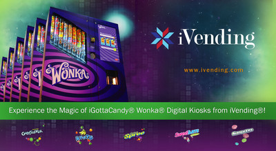 iGottaCandy® WONKA® Digital Kiosk Program - A NESTLE® &amp; IVENDING® Partnership