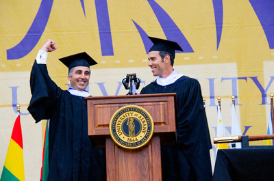 Republic Records Founders Monte and Avery Lipman Deliver University at Albany Commencement Address