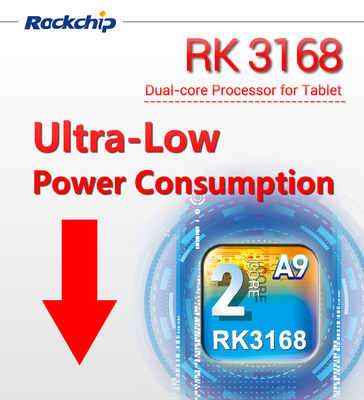 Dual-core Chip with the World's Lowest Power Consumption - Rockchip RK3168