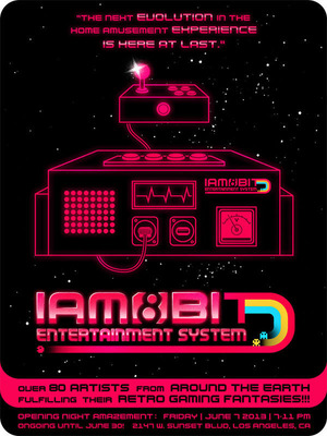 iam8bit Boots-Up iam8bit Entertainment System, A Retro Gaming Gallery Experience