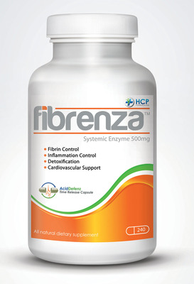 HCP Formulas Introduces Fibrenza™, a Natural, Ultra-Premium Systemic Enzyme Therapy Alternative Without Synthetic Chemicals