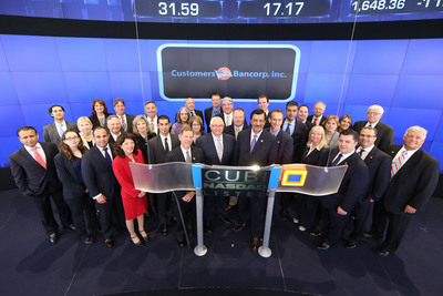 Customers Bancorp marks milestone with The NASDAQ Stock Market Opening Bell Ceremony
