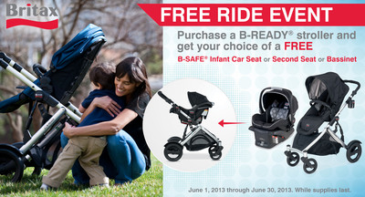BRITAX Offers Big Savings With "Free Ride" Promotion